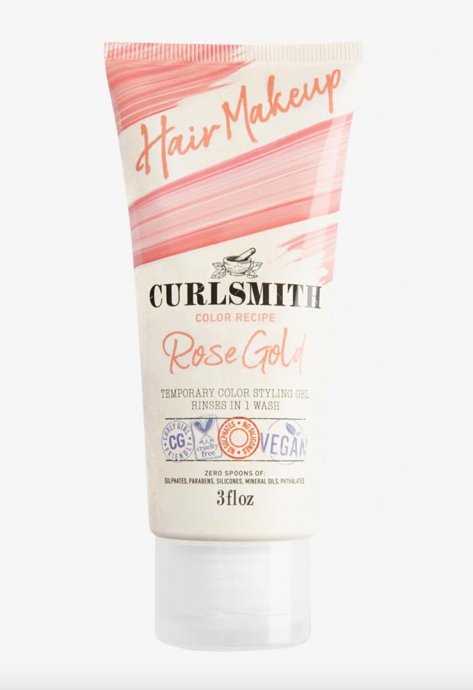 Hair Makeup Rose Gold