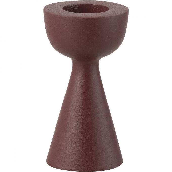 Bordeaux kandelaar van metaal 