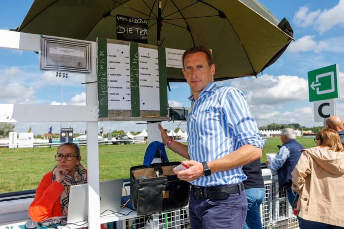 Bookmaker Dieter Vanlerberghe.