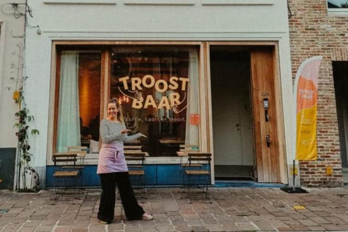 Troostbaar in Brugge.