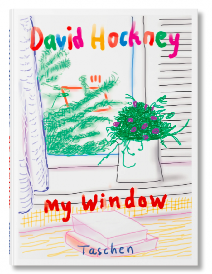 Livre d’artiste signé David Hockney 