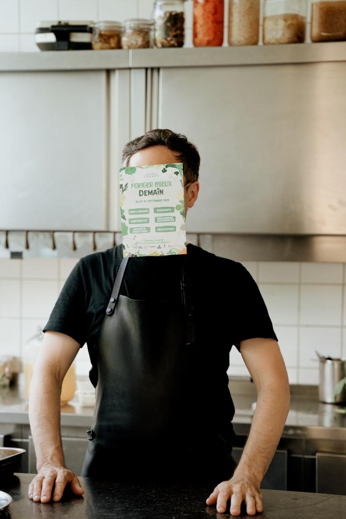 Le chef étoilé Stefan Jacobs a imaginé le festival Manger Mieux Demain - SDP