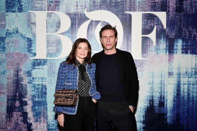 Nathalie Massenet, la fondatrice de Net-A-porter, et son (bientôt ex-)mari Erik Torstensson - Getty Images
