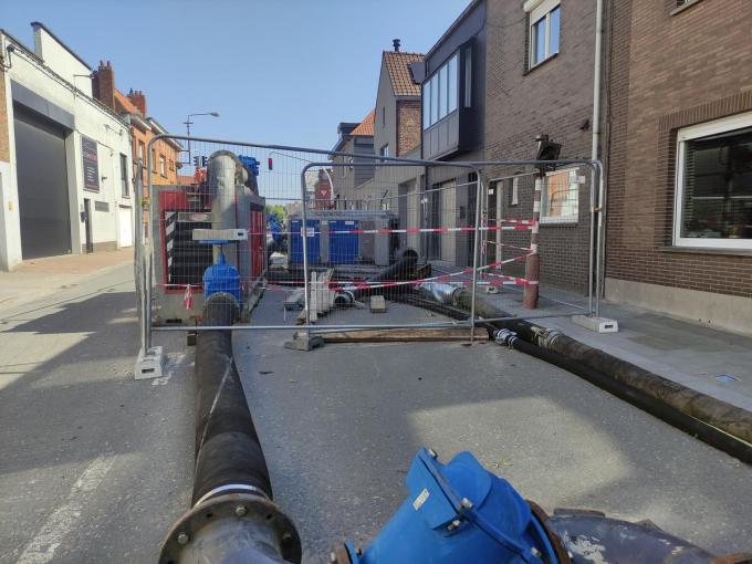 Als maatregel werd er een nieuwe pomp geplaatst, die de druk wel zou moeten aankunnen.