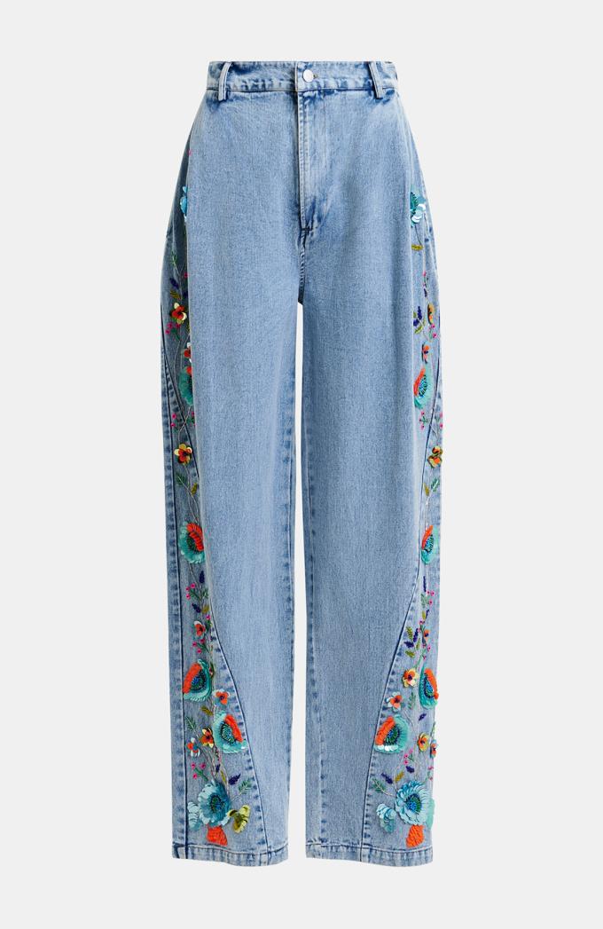 Bijpassende jeansbroek 
