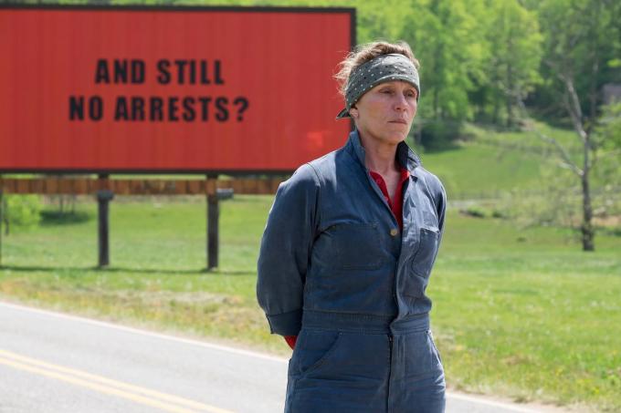 Three Billboards Outside Ebbing Missouri is de keuze van Rik Verheye.