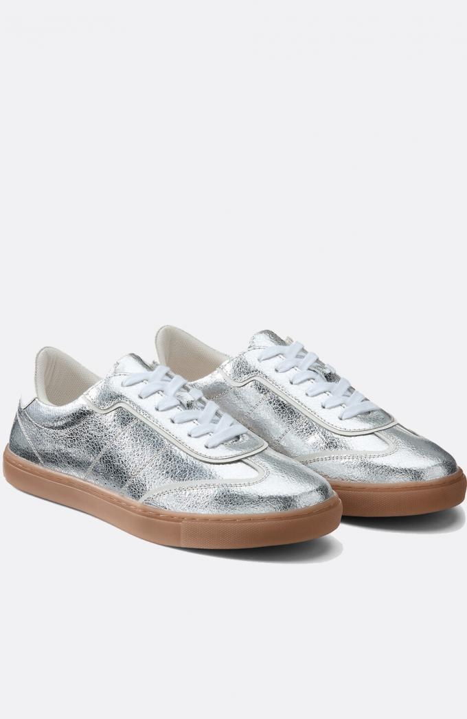 Metallic sneakers