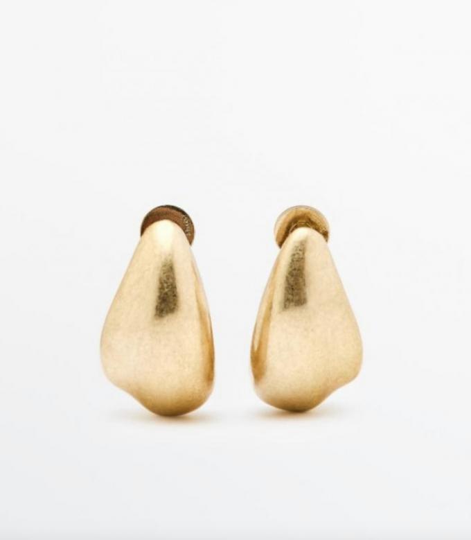 Boucles d'oreilles dorées