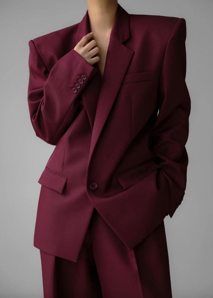Blazer bordeaux