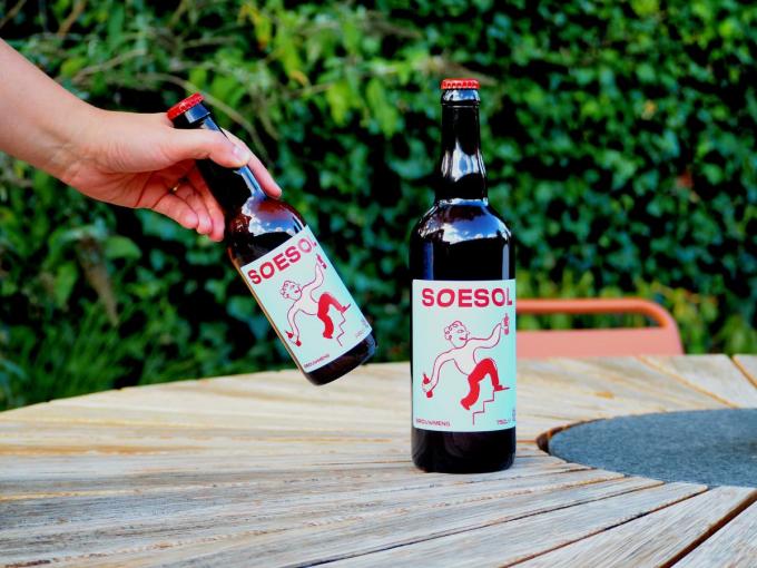 Brouwmens en hun bier Soesol kan je ontdekken op Lekker Westhoeks.