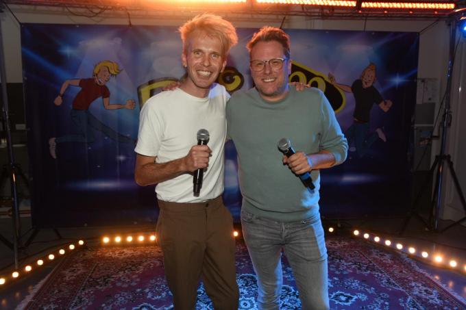 Pieterjan (links) en Jens: vrienden voor àltijd!
