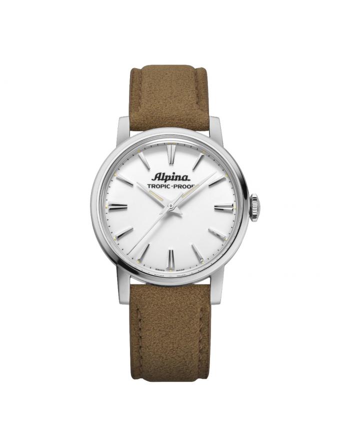 Heritage Tropic-Proof Handwinding (34 mm) in staal