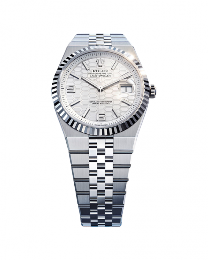 Oyster Perpetual Land-Dweller 40 in platina