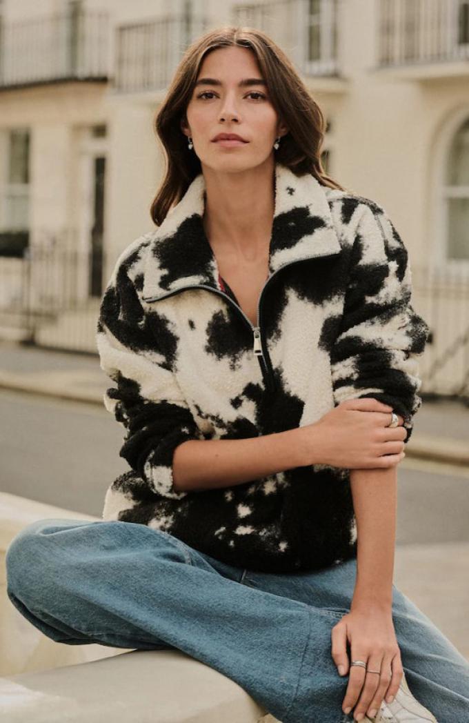 Sweater in fleece