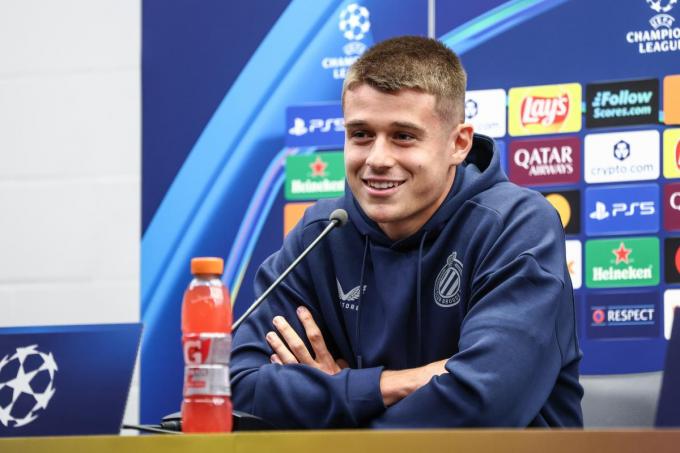 Nicolo Tresoldi is nieuw sinds dit seizoen bij Club Brugge.