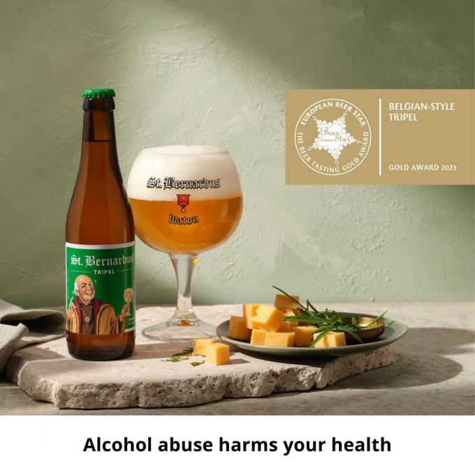 De St.Bernardus Tripel, in de volksmond ‘Bernadetje’, kreeg de gouden medaille in de categorie ‘Belgian Style Tripel’.