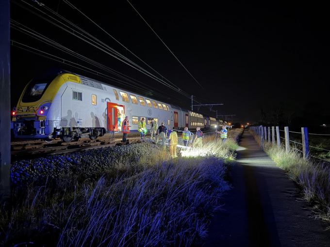 Een honderdtal reizigers werden geëvacueerd.