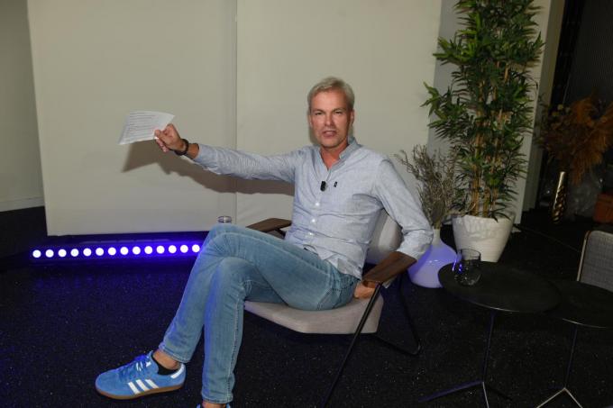 Presentator Herbert Verhaeghe.