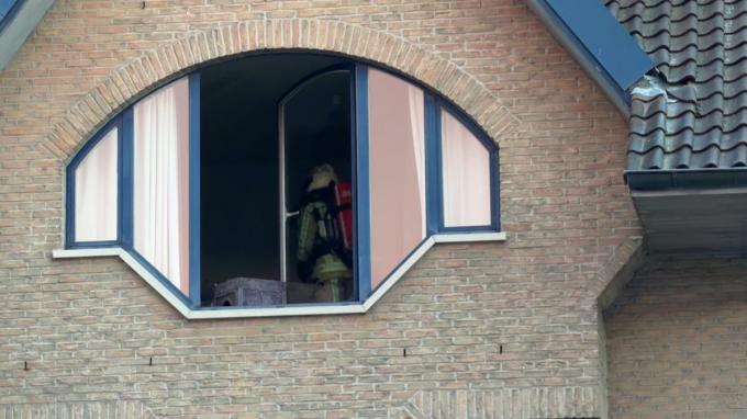 De brand ontstond in een appartementencomplex langs de Blankenbergse Steenweg. De brandweer was meteen ter plaatse.