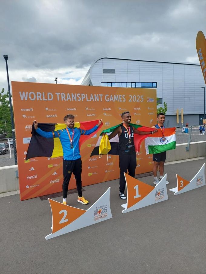Dit jaar vertegenwoordigde Adriaan België op de World Transplant Games in Dresden, Duitsland en nam hij deel aan de Belgische kampioenschappen voor getransplanteerden in Gent.
