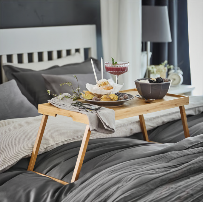 Plateau télé en bois