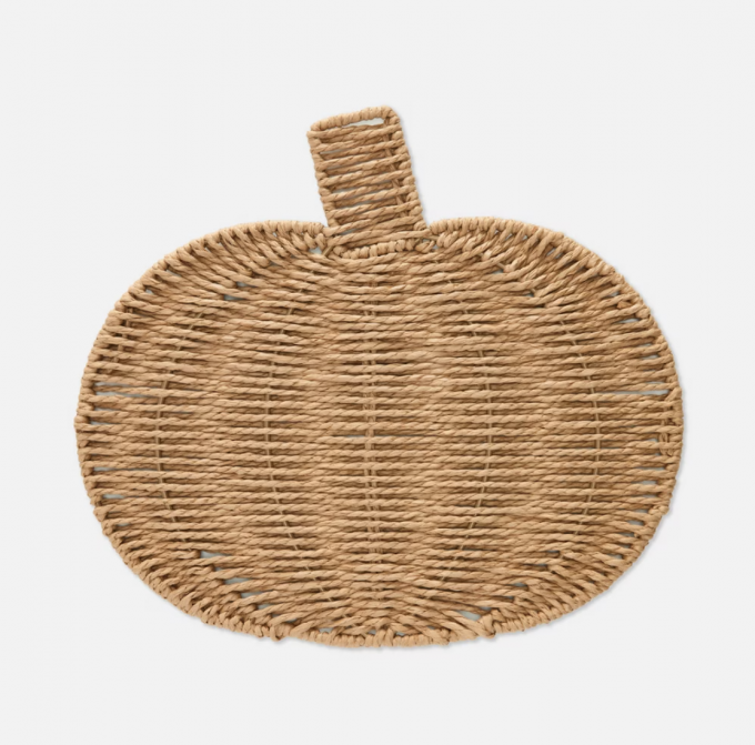 Set de table citrouille