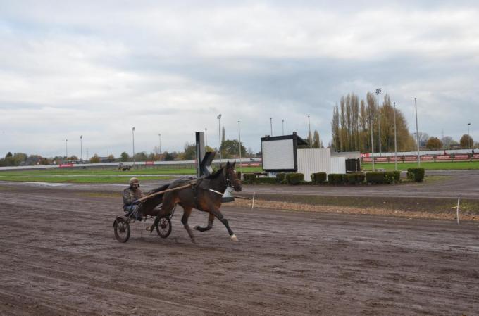 André Vandenheede op de renbaan in betere tijden.