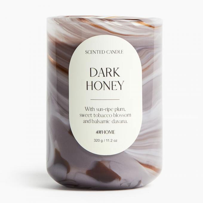 Geurkaars 'Dark Honey' 