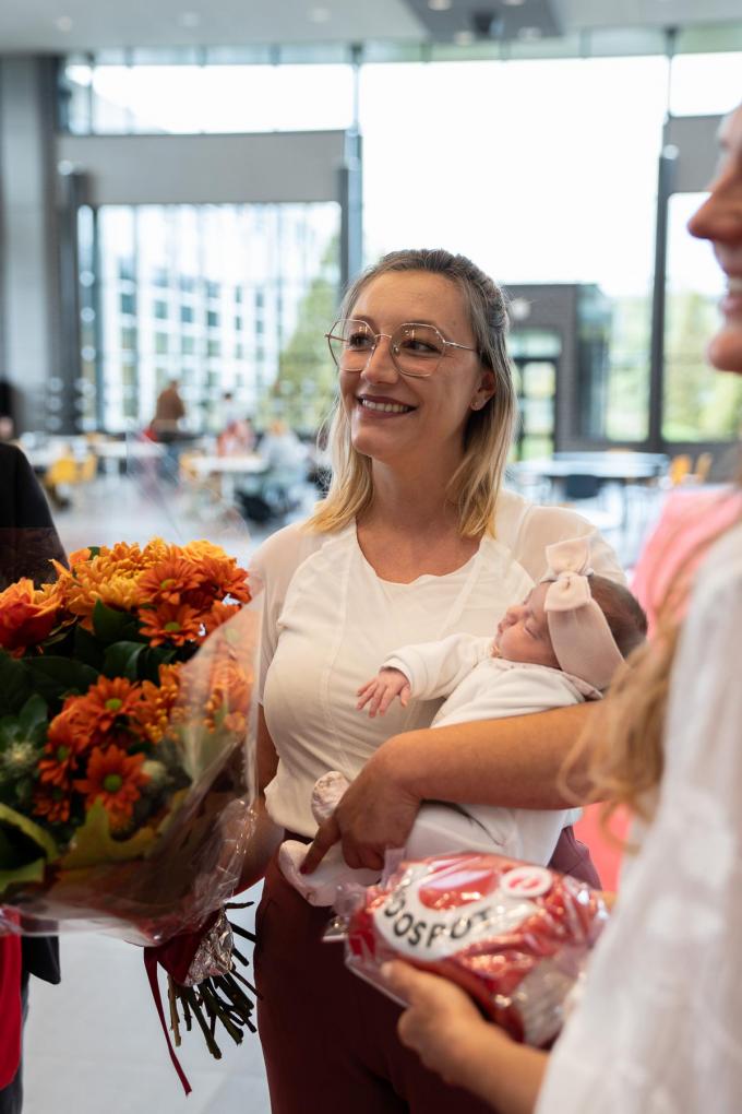 Hélène Verstraete (28) uit Ruislede, reageert enthousiast