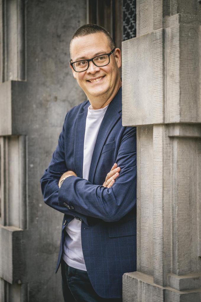 Raoul Hedebouw: “Ik weet zeker: Conner maakt geen breekpunt van de miljonairstaks.” (foto Christophe De Muynck)
