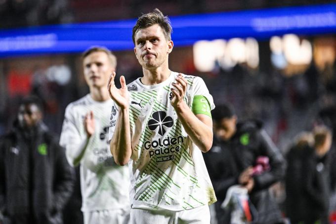 Hannes Van der Bruggen van Cercle moest tevreden zijn met een gelijkspel.