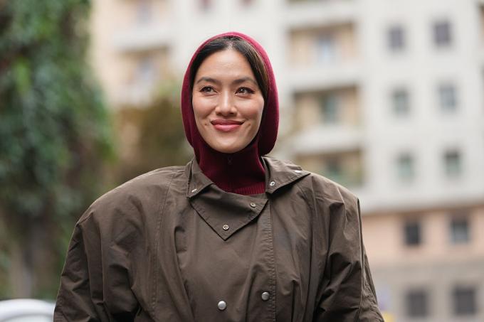 Plus qu'un simple vêtement utilitaire, les vestes de pluie font le show (ici, en septembre, à la Fashion Week de Milan) - Getty Images
