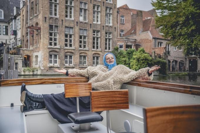 Lucie: “Grappig hoe die figurant zei dat ik vooral mijn mond moest houden.”
