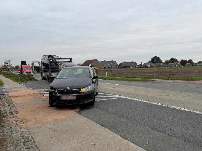 Beide wagens dienden getakeld te worden.