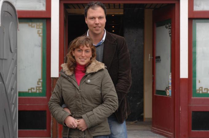 Ghislaine en Pieter.