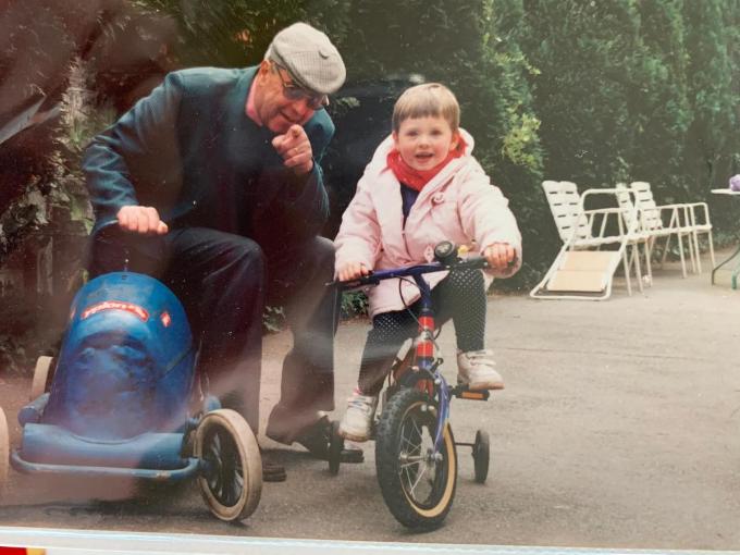 Emma deelde onder meer deze foto uit de oude doos.