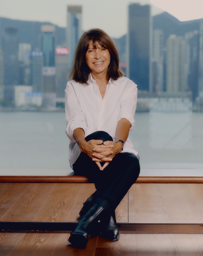 Véronique Nichanian photographiée par Vincent Tullo pour Hermès - SDP