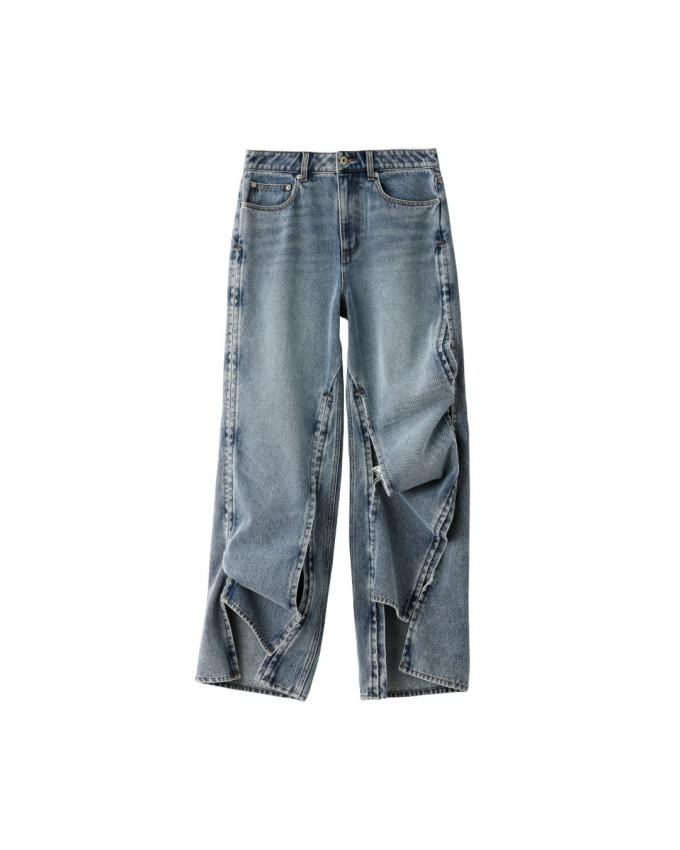 Aanpasbare jeansbroek