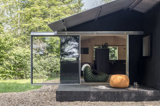 Cabane moderne et cosy