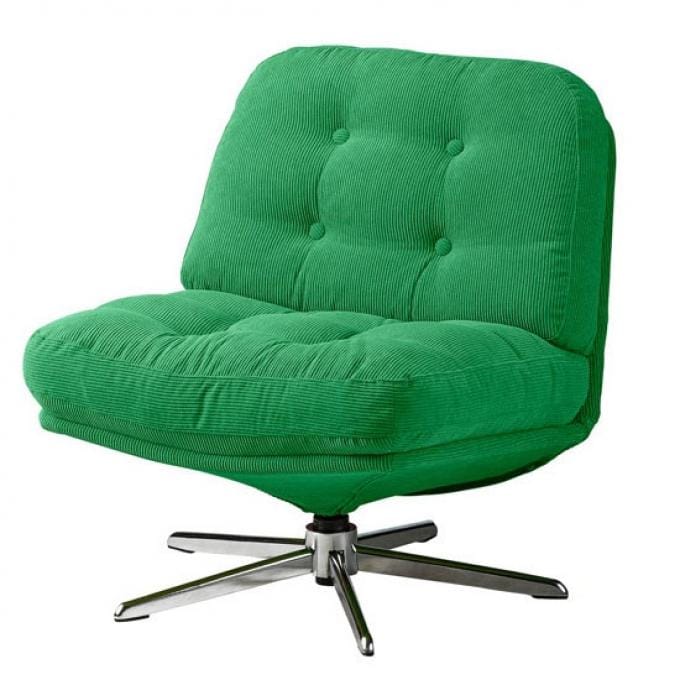Felgroene ‘DYVLINGE’ fauteuil