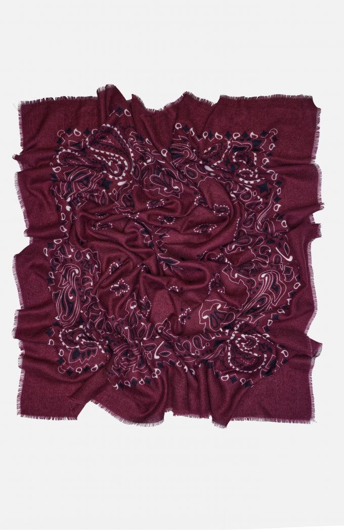 Foulard met print 