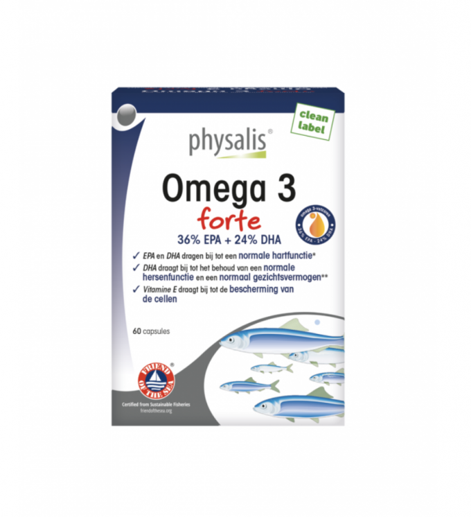 Physalis, Omega 3 forte - 60 gélules