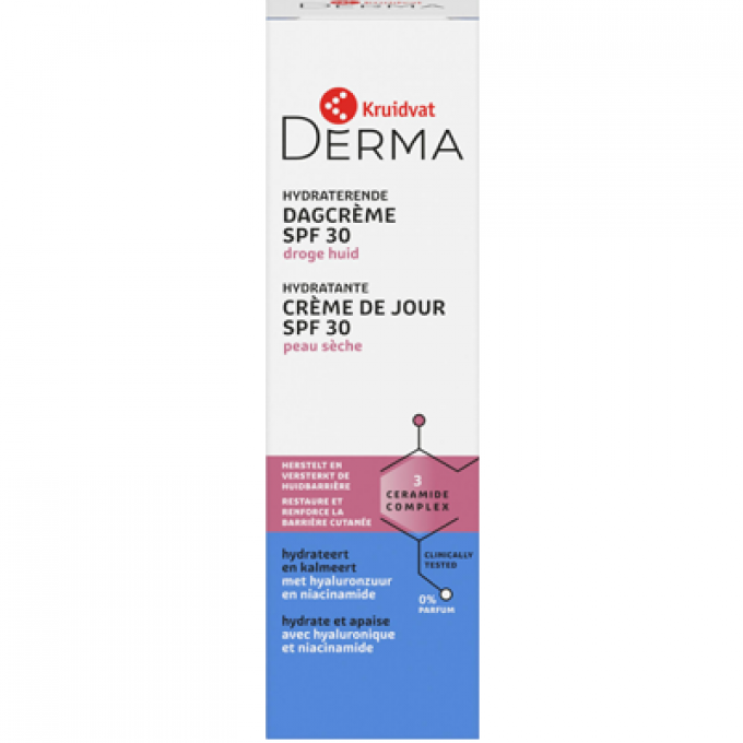 Crème de jour hydratante SPF 30 de Kruidvat