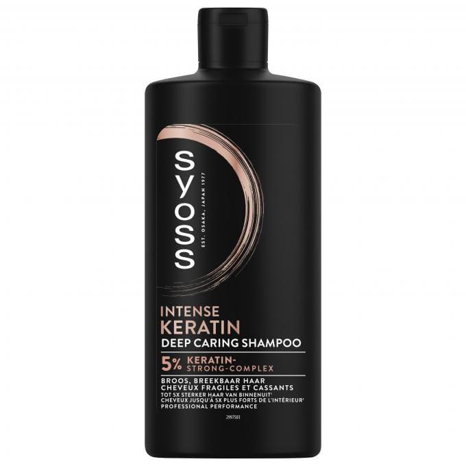 Shampooing Intense Keratin Deep Caring - Syoss (440 ml)