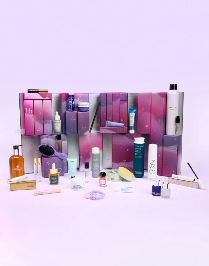 Beautykalender van De Bijenkorf