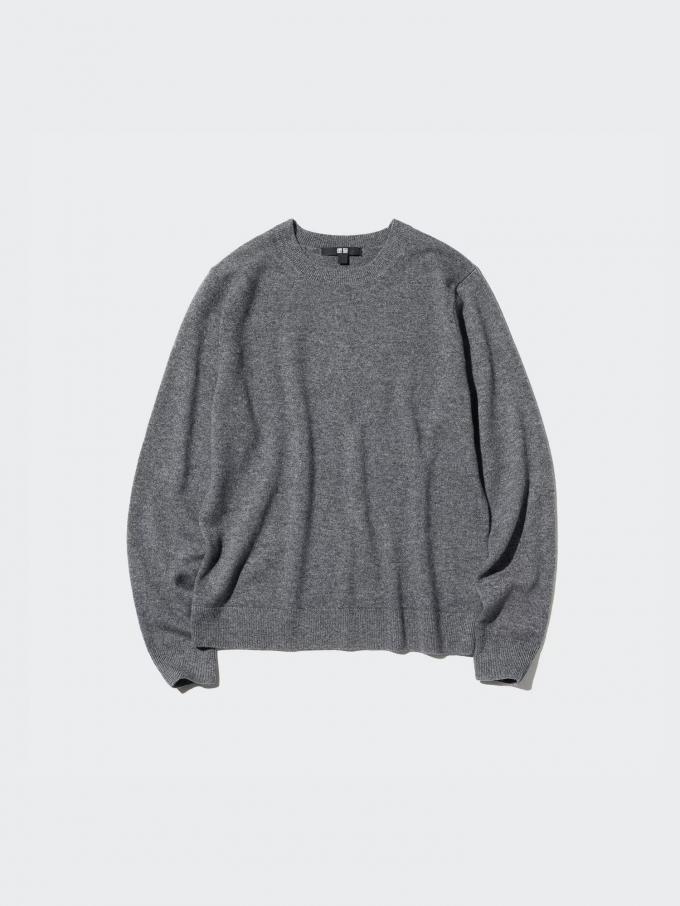 Pull gris 100 % cachemire