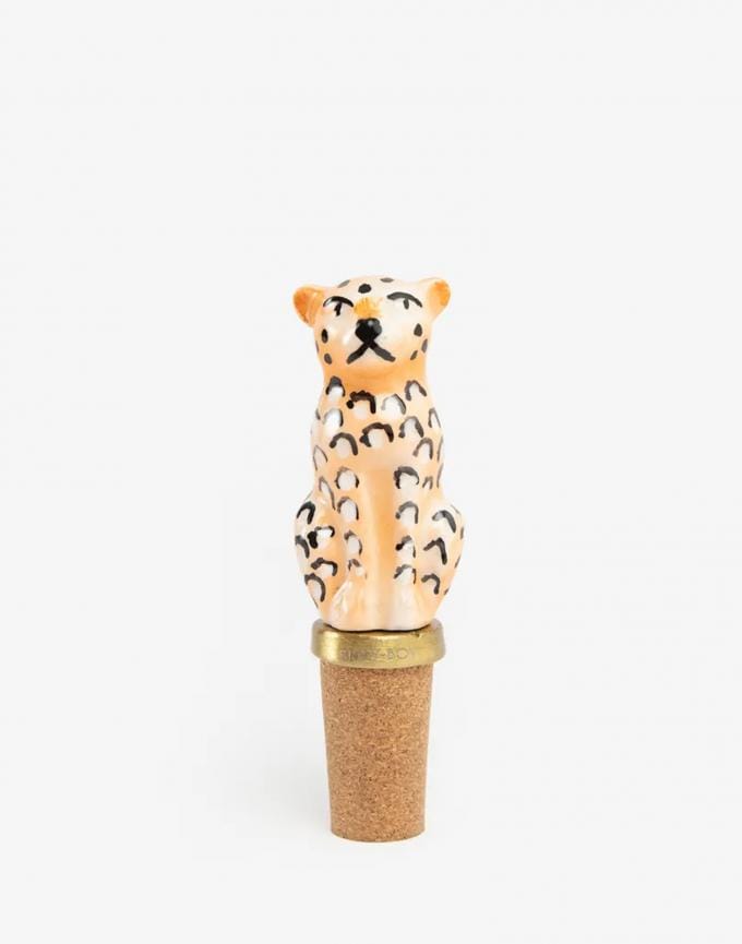 Flesstopper met leopard