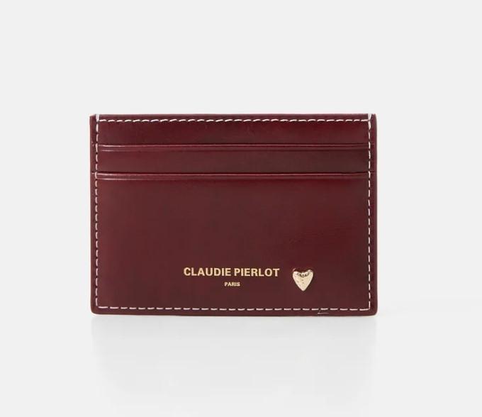 Leren kaarthouder met hartje