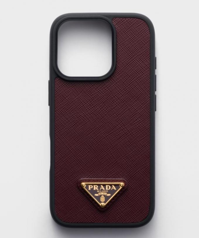 Bordeaux gekleurde phonecase
