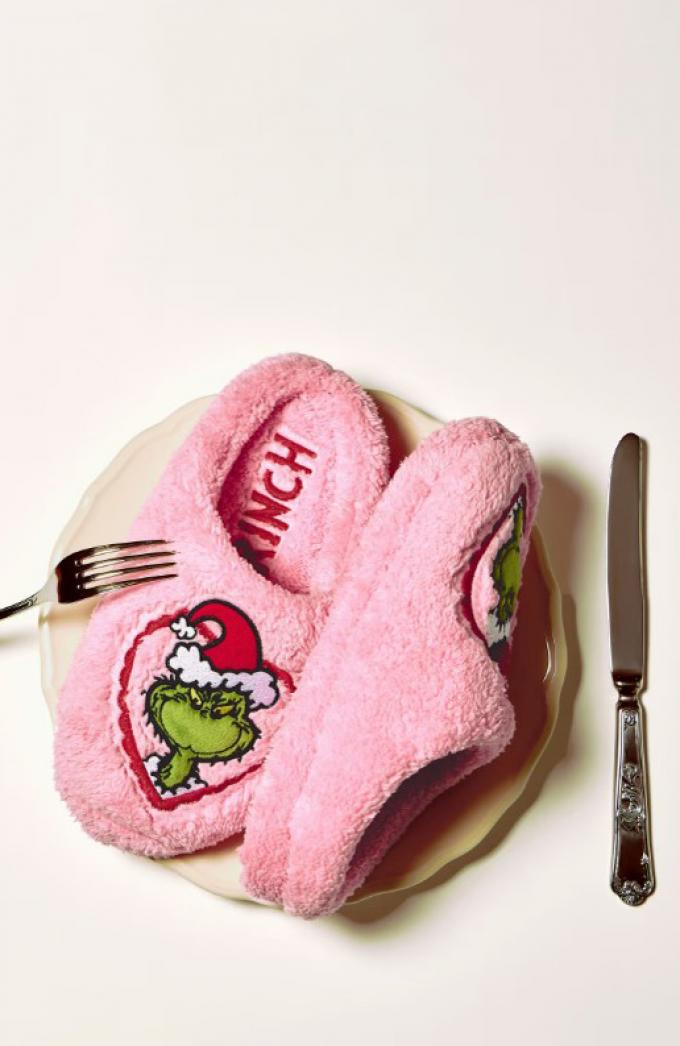 Grinch-pantoffels